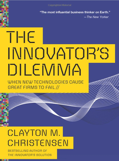 The Innovator's Dilemma (book cover)