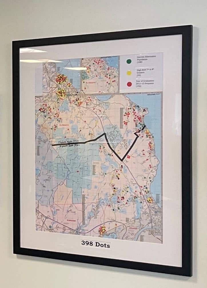 A framed map of the world

Description automatically generated with medium confidence