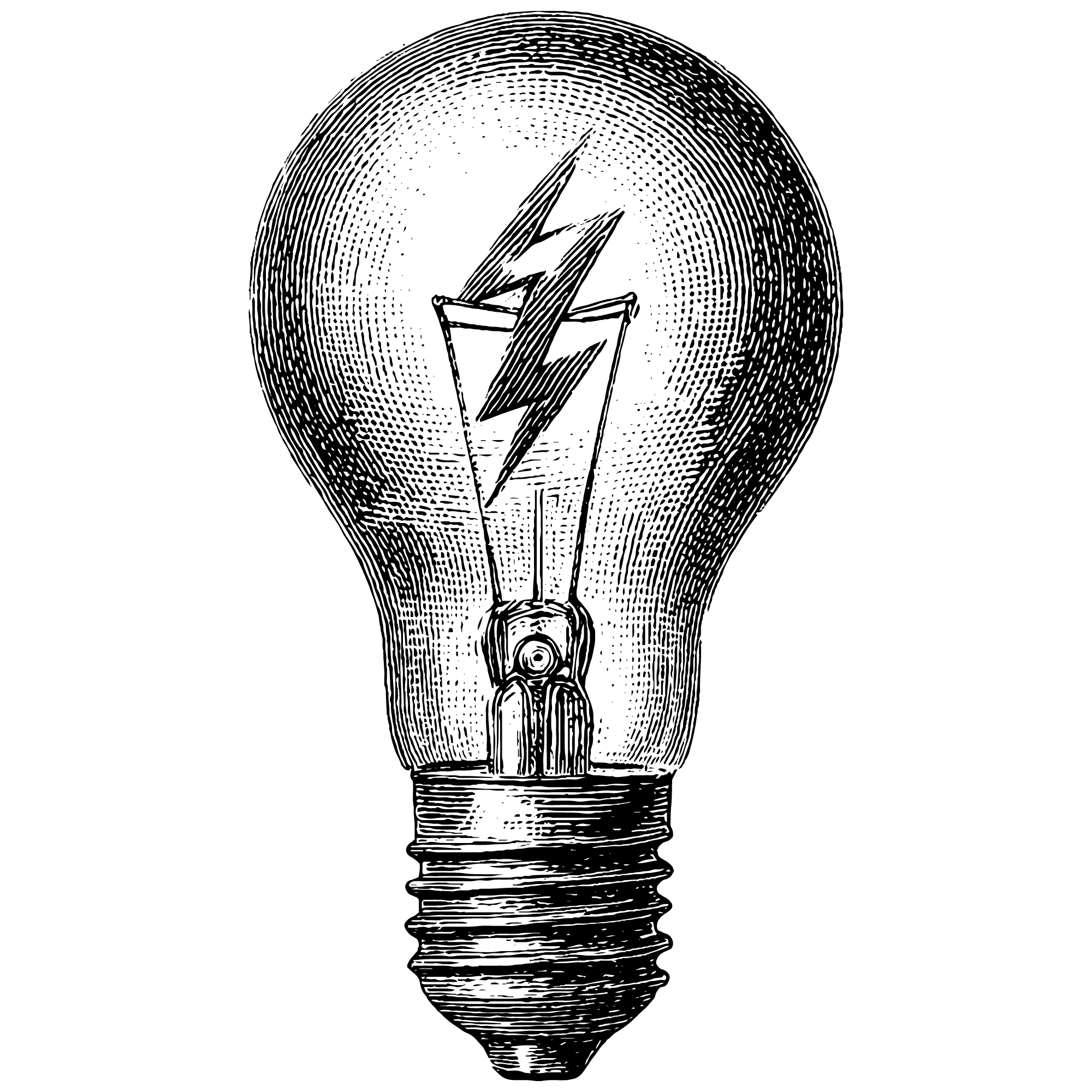 Sketch of a lightbulb