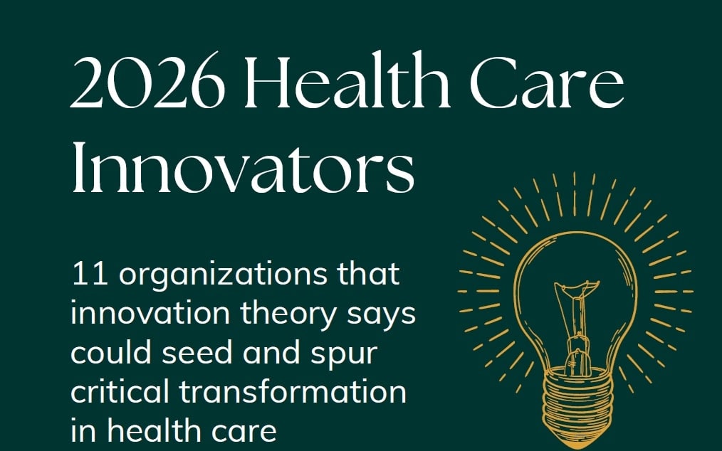The Christensen Institute's 2026 Health Care Innovation Spotlight winners